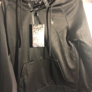 BNWT Spyder Active 1/4 zip long sleeve, hoodie , small, has kangaroo pouch